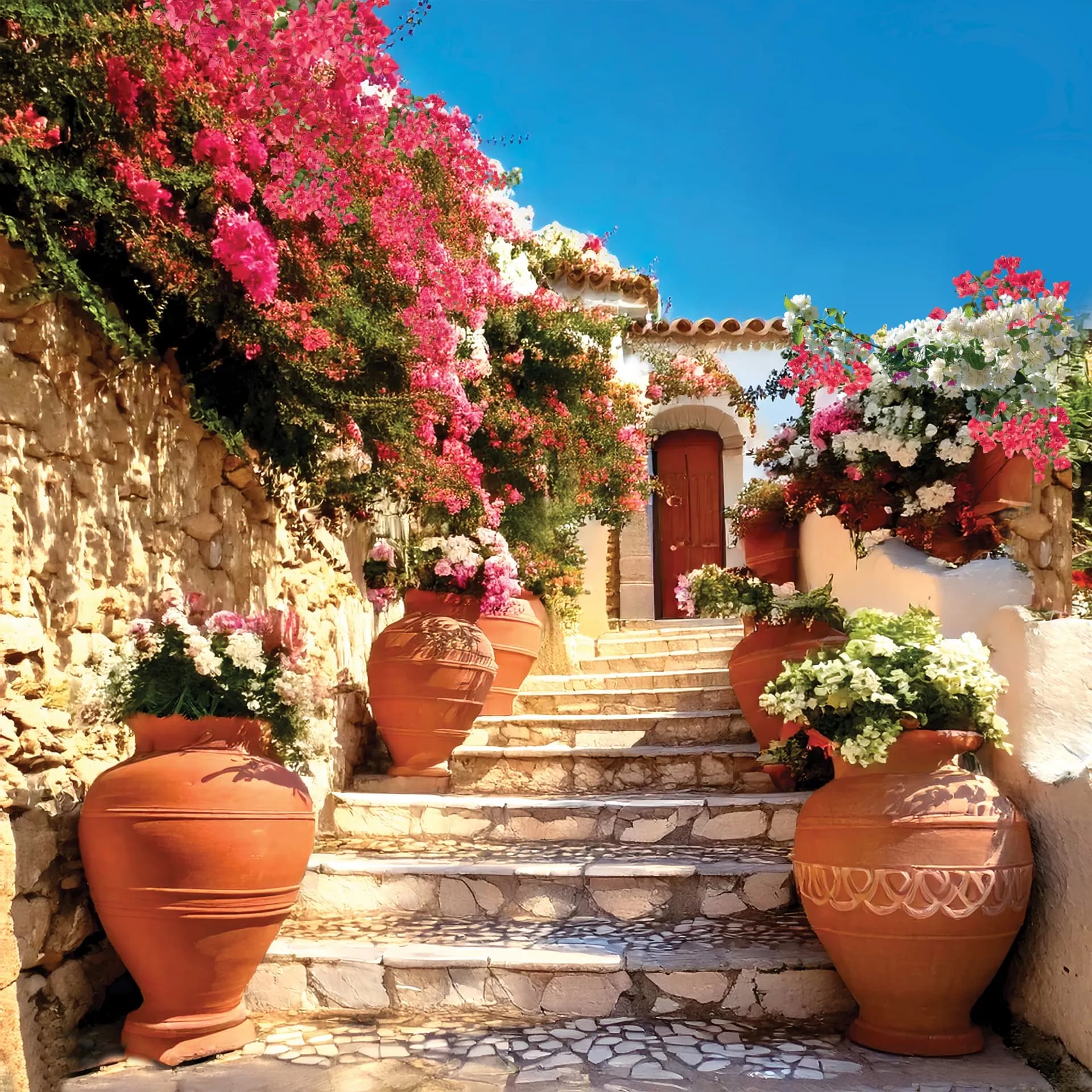 Greek village